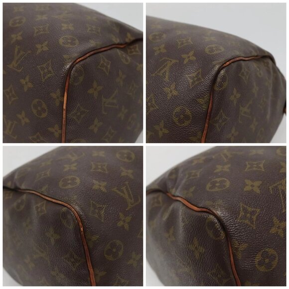 LOUIS VUITTON Monogram Speedy 35 Hand Bag M41524 LV Auth bs28622 - Picture 16 of 16